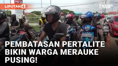 VIDEO: Warga Merauke Keluhkan Pembatasan Pertalite dan Barcode