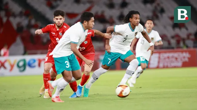 Timnas Indonesia U-22 Vs Timnas Lebanon U-22.