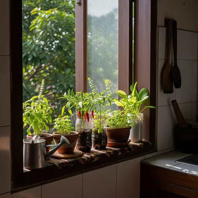 9 Ide Kebun Mini Hemat untuk Ibu Rumah Tangga, Solusi Cerdas Pangan Segar