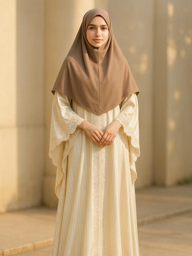 8 Model Gamis Syari Setelan Jilbab Panjang Terbaru yang Sedang Digemari ...
