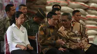 Jokowi Ikut Panen Raya Padi Teknologi 3 in 1 di Sukoharjo