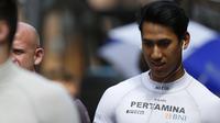 Pembalap Pertamina Campos Racing Sean Gelael (GP2 Media Service)