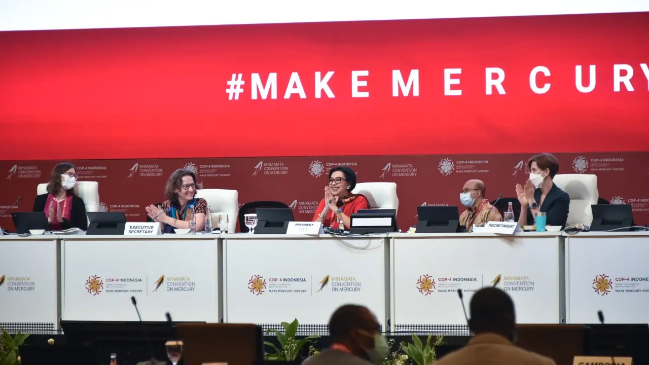 Direktur Jenderal Pengelolaan Sampah, Limbah dan B3 KLHK, Rosa Vivien Ratnawati