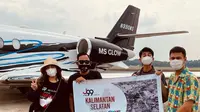 Raffi Ahmad menitipkan sumbangan untuk korban banjir di Kalimantan kepada rekan-rekannya. (Instagram @raffinagita1717)