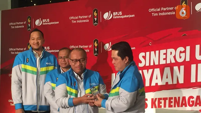 Tim Indonesia Dapat Jaminan dari BPJS Ketenagakerjaan di Asian Games 2018.