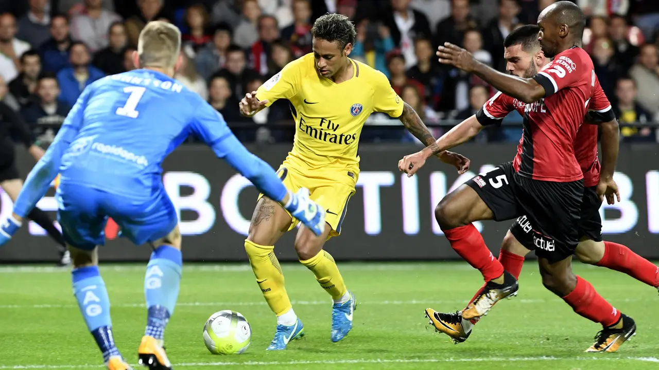 Debut buat PSG, Neymar Cetak Satu Gol
