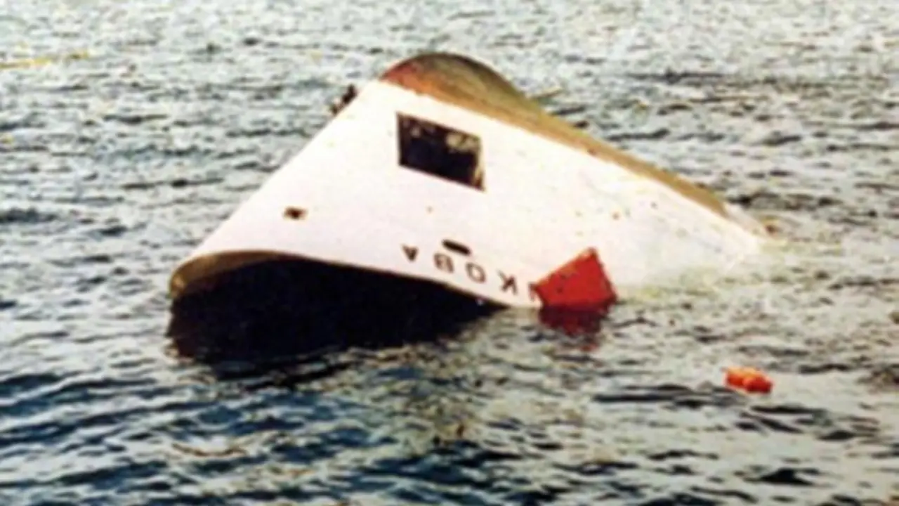 Kapal feri MV Bukoba yang tenggelam di Danau Victoria, Tanzania. (Daily News)