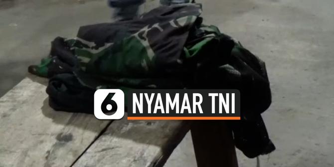 VIDEO: Sopir Apes Kepergok Pakai Seragam TNI untuk Terobos Penjagaan