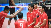 Bungkam Kamboja, Timnas Voli Putra Indonesia Selangkah Lagi Juara SEA V League 2025 Leg 2