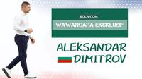 Wawancara Eksklusif Pelatih Timnas Bulgaria, Aleksandar Dimitrov (Bola.com/Wiwig Prayugi)