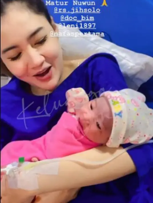 Nella Kharisma Melahirkan (Instagram/doryharsa)