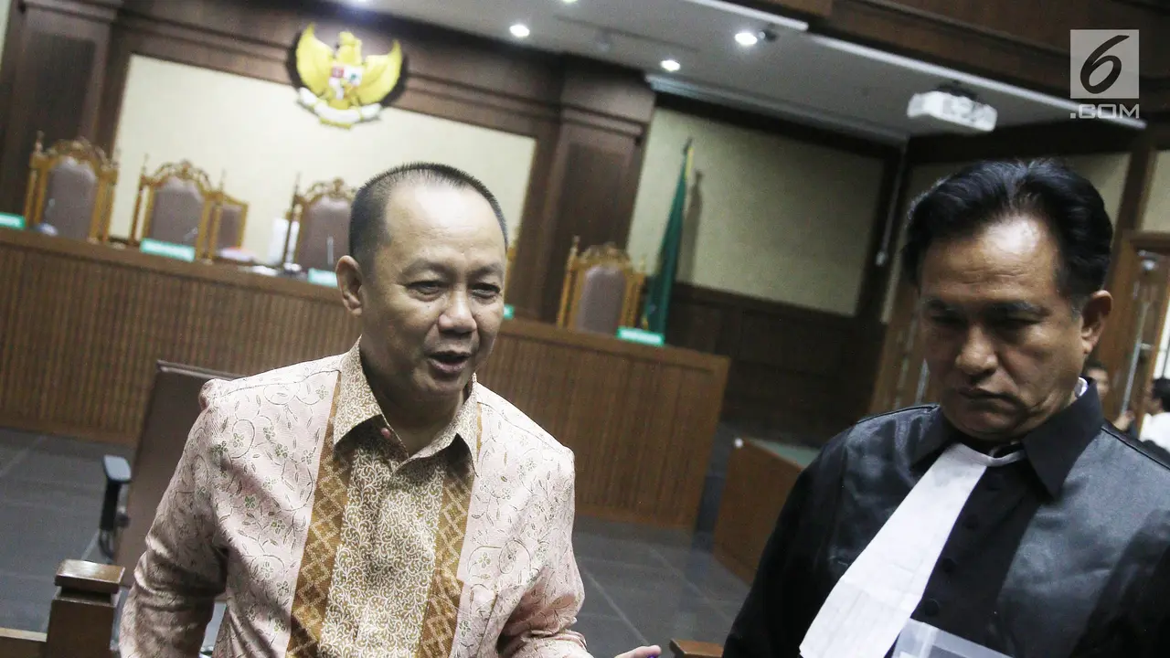 Syafruddin Arsyad Temenggung Jalani Sidang Lanjutan di Tipikor