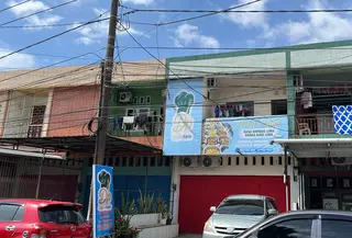 Warung makan di Makassar dapat kiriman teror bangkai kepala kambing. (Liputan6.com/Fauzan)