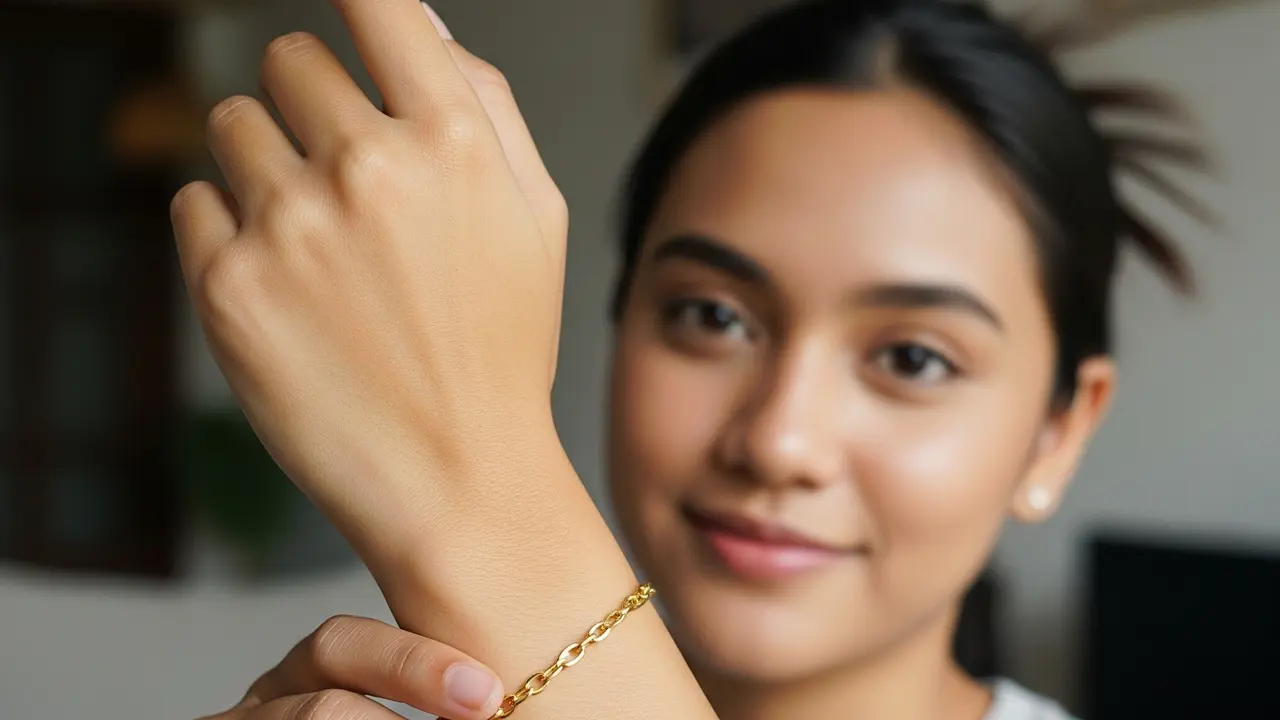 Model Gelang Emas 5 Mayam untuk Ibu Muda