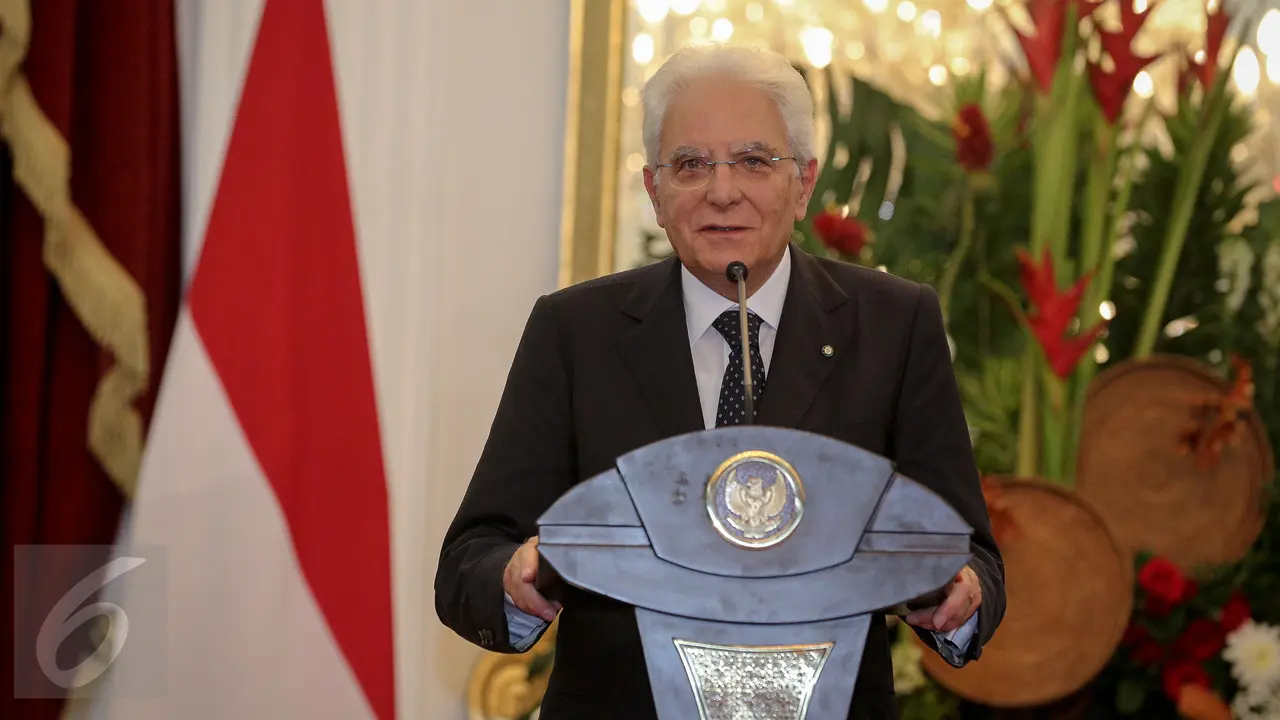 20151109-Presiden Italia, Sergio Mattarella -Jakarta-Faizal Fanani