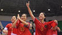 Timnas Futsal Putri Indonesia bakal tampil di final SEA Games 2025 usai mengalahkan tuan rumah Thailand hari Selasa (16/12/2025)