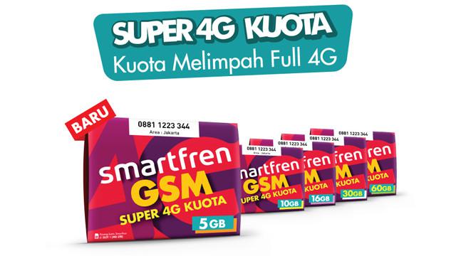 Smartfren Super 4G Kuota.