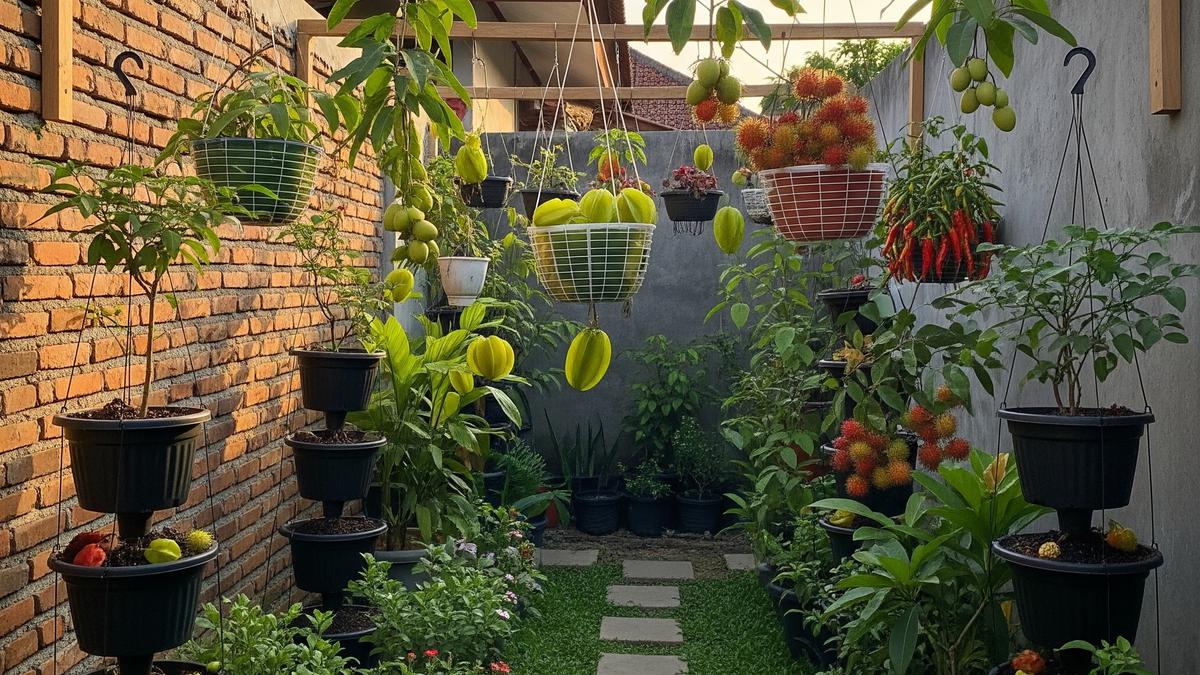 9 Ide Kebun Buah Mini di Halaman Sempit, Tetap Subur dan Produktif