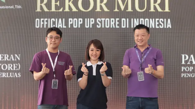 Antusiasme Pecinta K-Pop Memecahkan Rekor MURI di Pop Up Store BTS & TinyTan. (ist)
