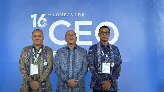 CEO BPI Danantara Rosan Roeslani saat menghadiri PLN CEO Forum, di ICE BSD, Tangerang Selatan, Rabu (26/11/2025). (Foto: Liputan6.com/Tira Santia)