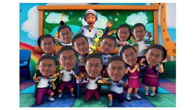 Minta Editkan Background Warna Warni, 6 Hasilnya Bikin Senyum Tipis