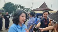 Wakil Ketua Dewan Pembina Partai Solidaritas Indonesia (PSI) Grace Natalie. (Liputan6.com/ Fachrur Rozie)