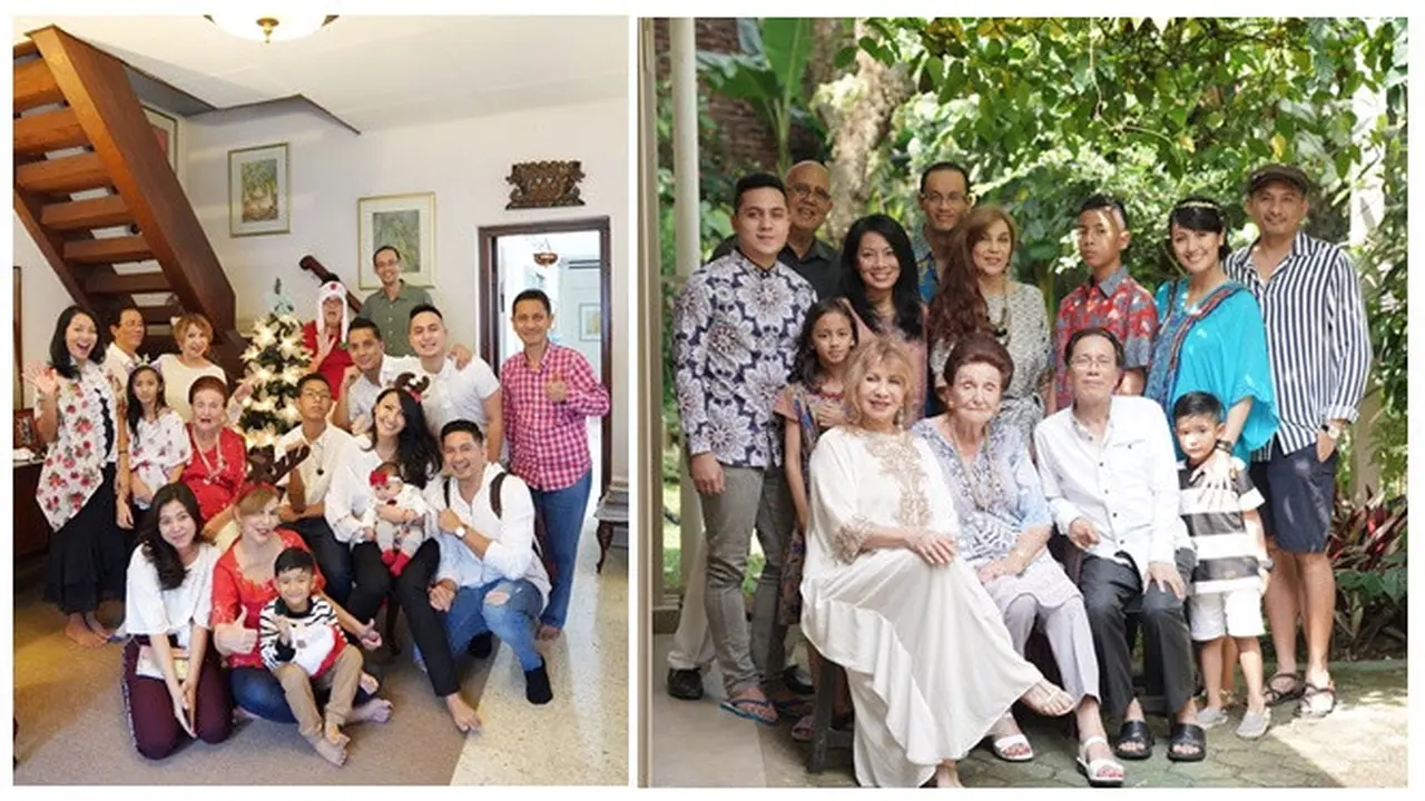 Keluarga beda agama (Sumber: Instagram/deelestari)