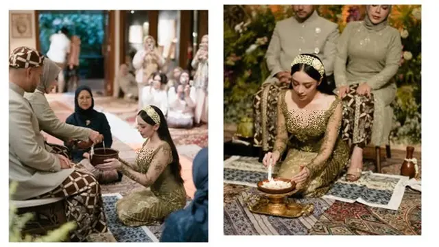 6 Potret Siraman dan Pengajian Amanda Zahra yang Baru Terungkap, Tampil Menawan
