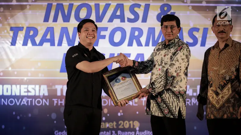 Surya Citra Media Raih Penghargaan Digital Innovation Smart Broadcasting Media System 2019