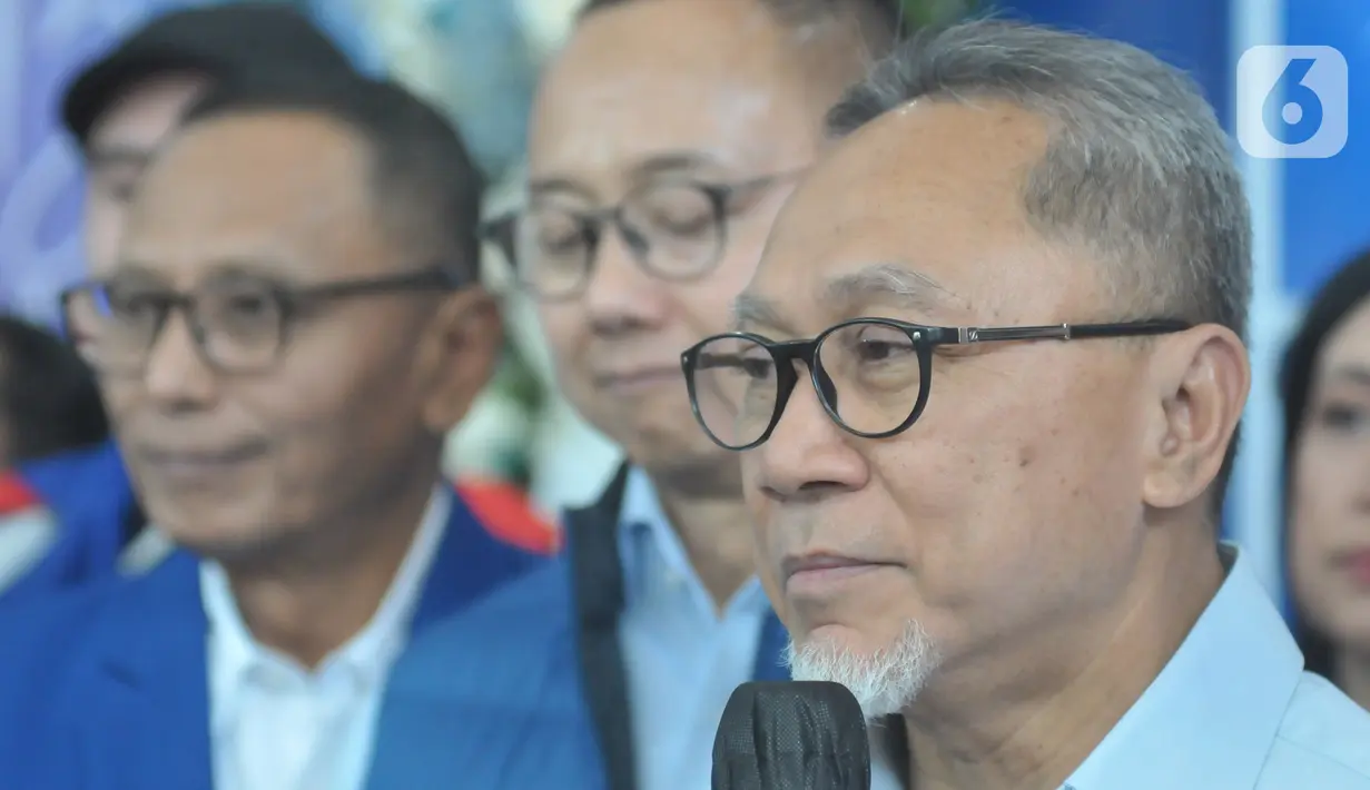 Zulkifli Hasan menerangkan, pertemuan tersebut diisi dengan banyak humor dan guyonan yang dilontarkan oleh Kaesang. (merdeka.com/Imam Buhori)