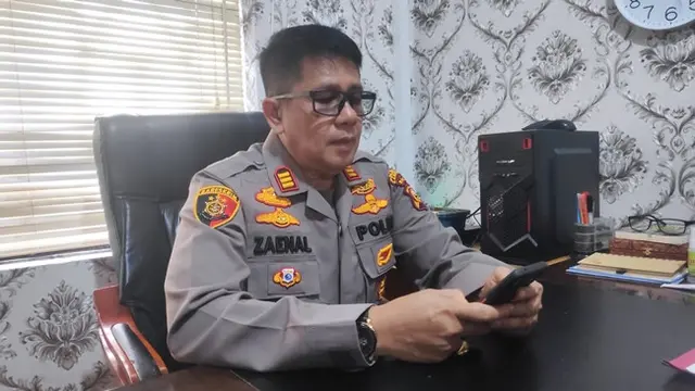 Kepala Polsek Siak Hulu AKP Zaenal Arifin.
