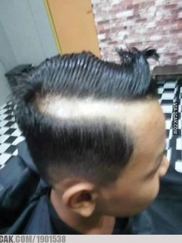 6 Potongan Rambut Bapak-Bapak Ini Enggak Habis Pikir, Ada-Ada Saja