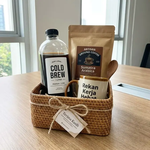 Ide Hampers Siap Pakai untuk Teman Kerja