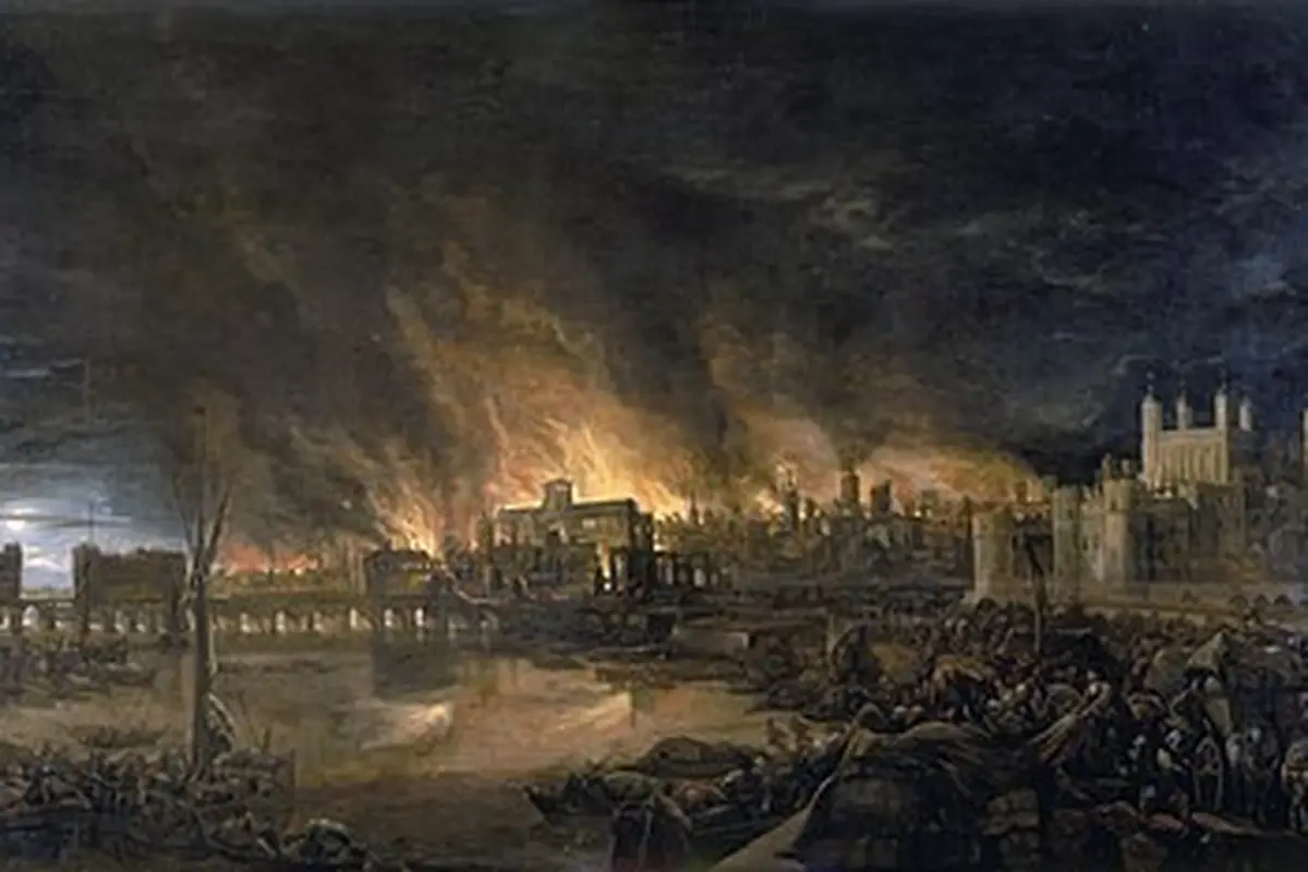 The Great Fire of London.