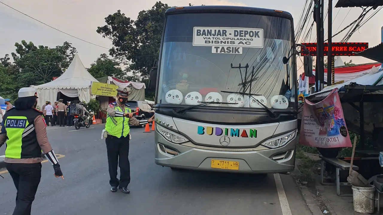 Tes Antigen, Polda Metro Temukan 500 Orang Positif Covid-19 saat Arus Balik Mudik