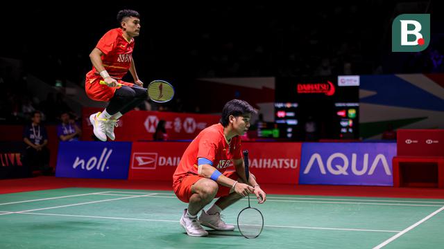 Leo Rolly Carnando/Daniel Marthin di babak 32 besar Indonesia Masters 2024