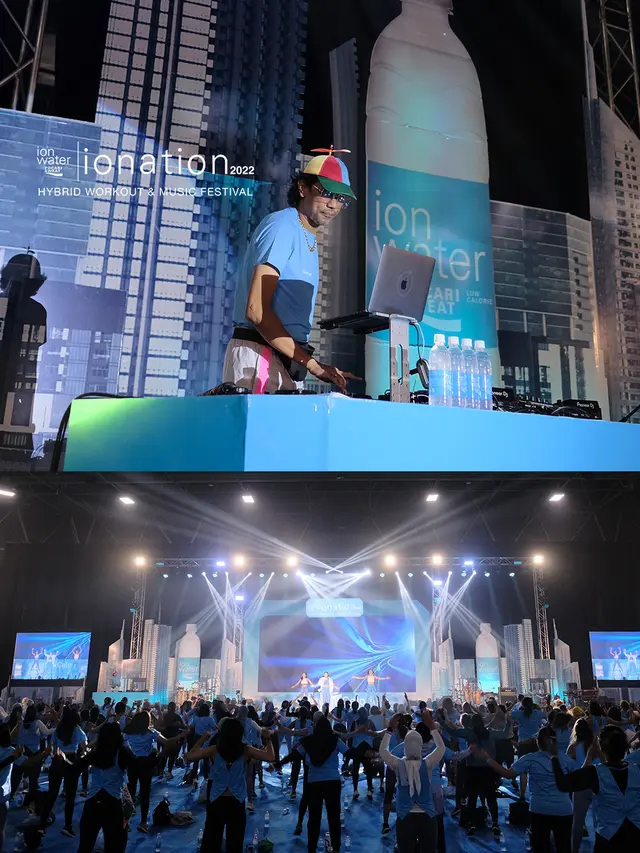 Serunya IONATION 2022 Hybrid Workout & Music Festival, Olahraga Bareng Sambil Nonton Konser