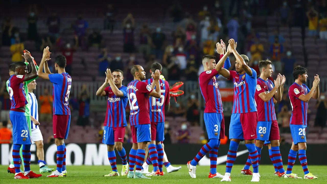 Foto: Barcelona Gilas Real Sociedad, Tak Ada Lionel Messi, Martin Braithwaite Pun Jadi