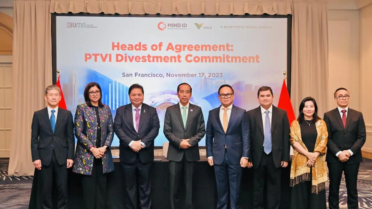 Jokowi Bertemu CEO Vale Base Metal Deshnee Naido