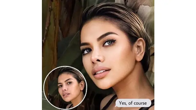 7 Artis Cantik yang 'Oplas' Pakai FaceApp, Iis Dahlia Bak Bintang Bollywood