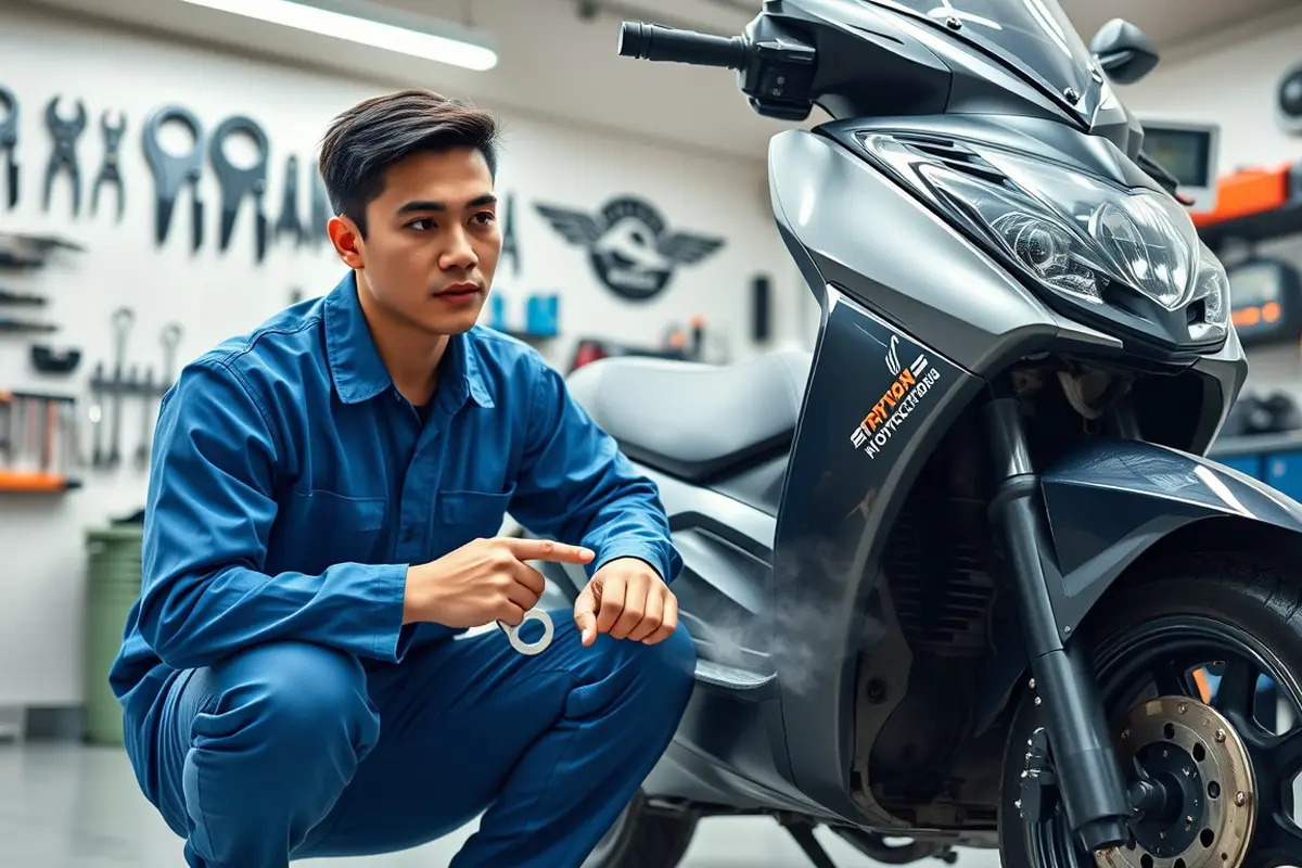 Penyebab Sepeda Motor Turun Mesin