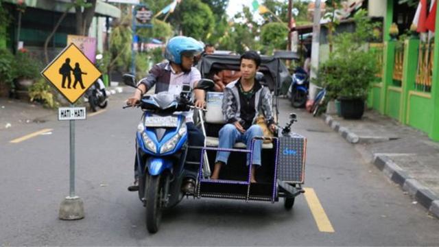 [Bintang] Ojek Difabel Pertama di Dunia Ada di Yogyakarta