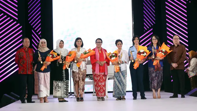 Meriah, Liputan6.com Gelar Anugrah Perempuan Hebat Indonesia 2017