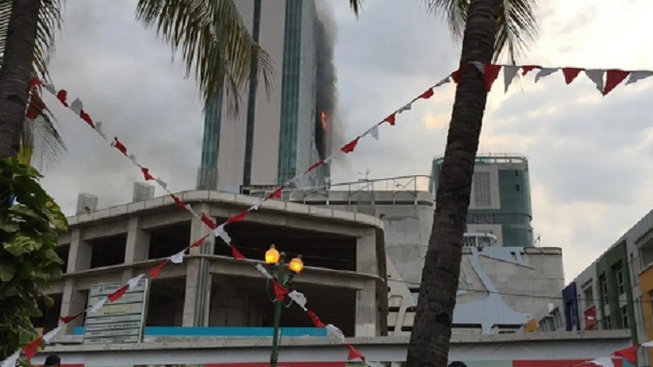 Kebakaran Hotel Swiss Bel Kelapa gading