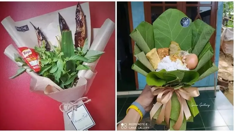 6 Buket dari Bahan Makanan Ini Absurd Banget, Idenya di Luar Nalar