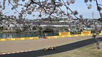 Sesi latihan F1 GP Jepang 2025 di Sirkuit Suzuka. (Philip FONG / AFP)