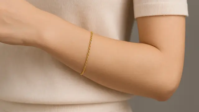 7 Model Gelang Emas Tipis Kecil Tapi Cantik, Minimalis Tapi Mewah