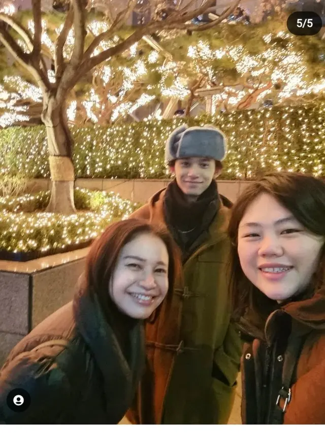 Rossa liburan tahun baru 2023 ke Korea Selatan bareng Rizky Langit Ramadhan (Foto: Instagram itsrossa910)