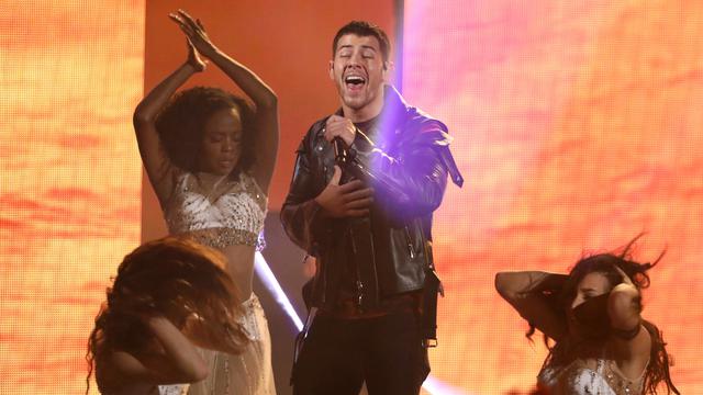 Nick Jonas di American Music Awards