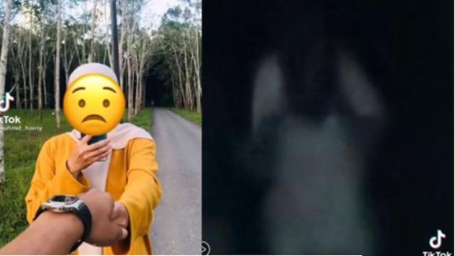 Pria Ini Bagikan Foto Diduga Penampakan saat Selfie Bareng Pacar, Bikin Merinding